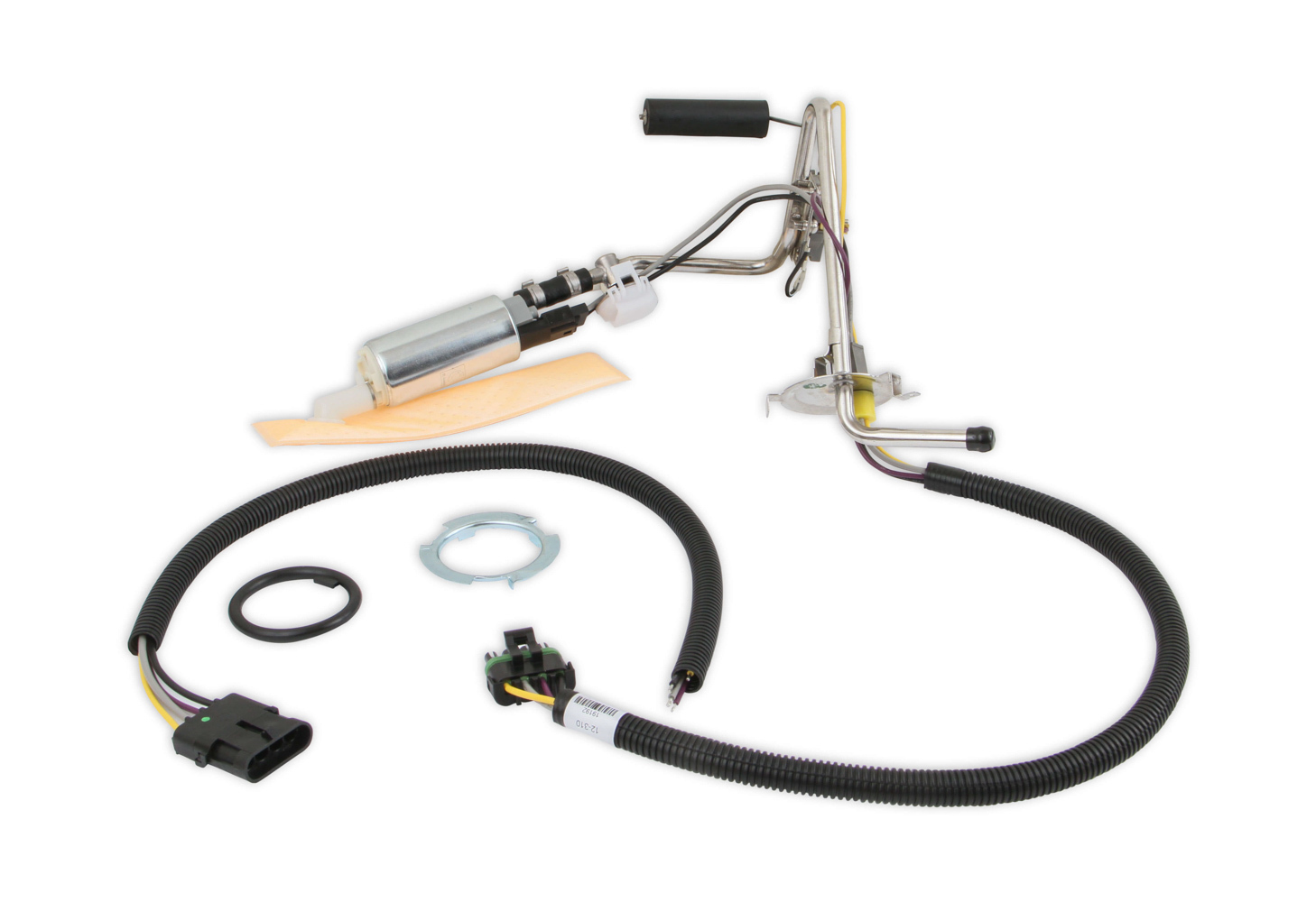 Holley 12-311 Fuel Pump, Electric, In-Tank, 255 lph, Install Kit, Gas, Chevy Corvette 1968-74, Kit