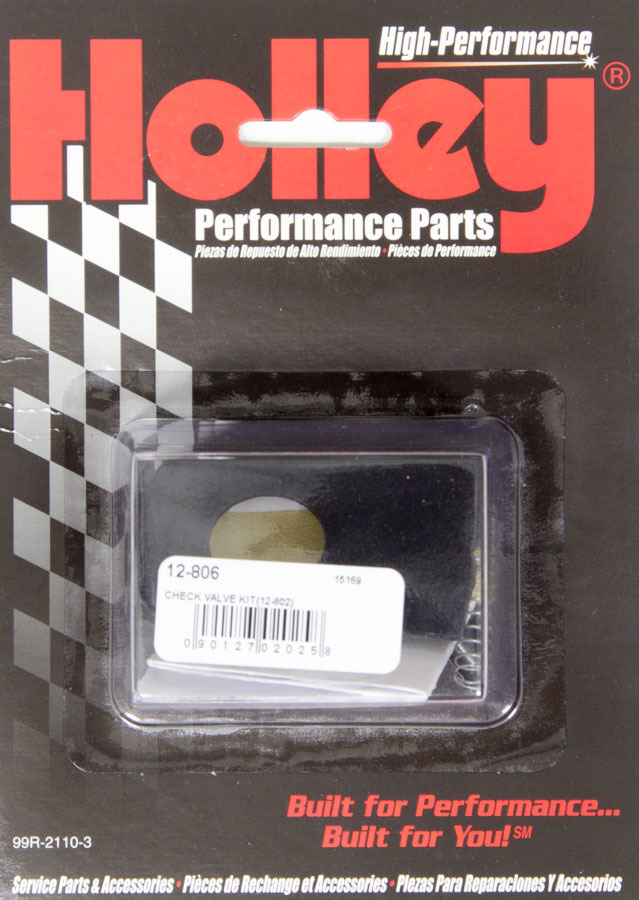 Holley 12-806 Electric Fuel Pump Check Valve Kit