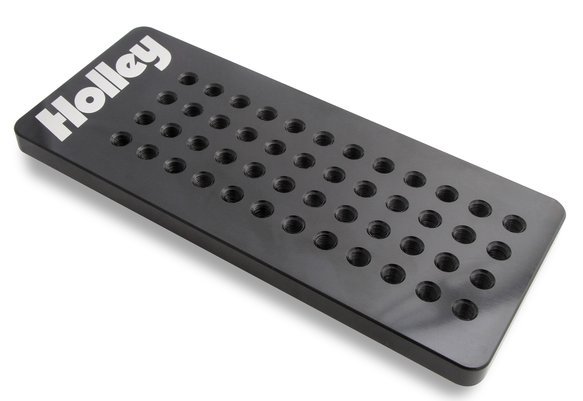 HOLLEY — HOLLEY Holley Carb Jet Board Billet Alm - Black