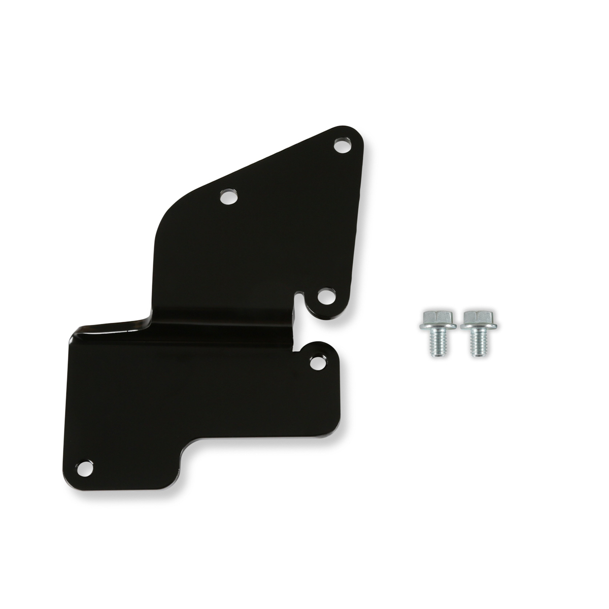 Holley 145-121 Floor Pedal Bracket, Drive-By-Wire, Steel, Black Powder Coat, GM Compact Truck 1994-2004, Each