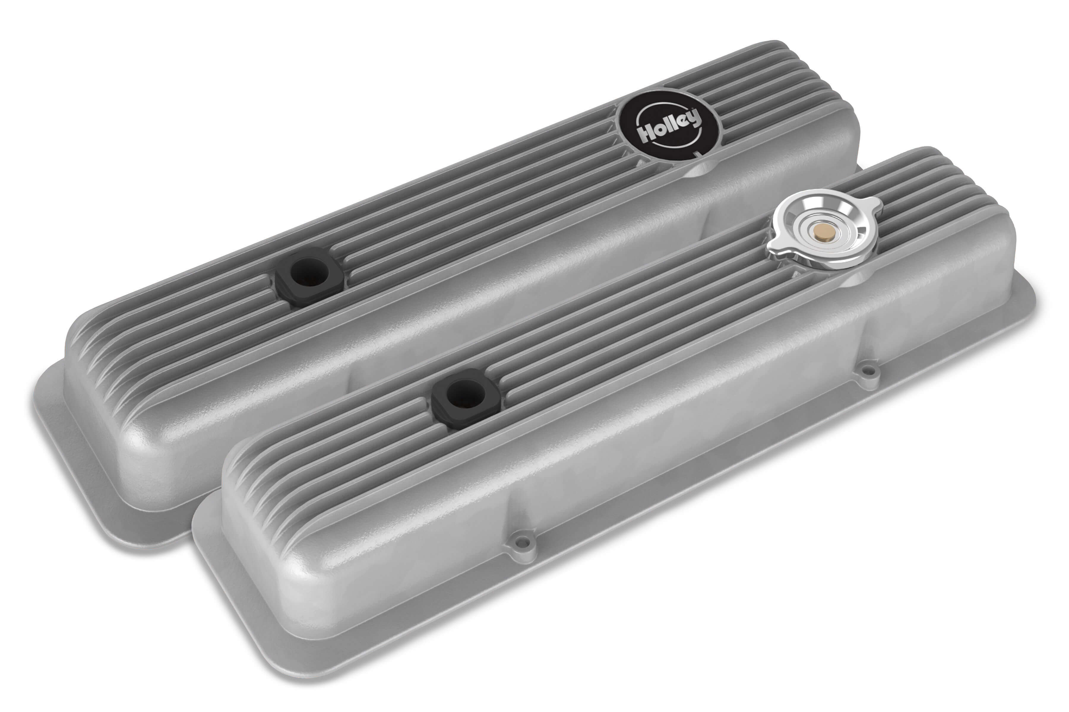 Holley SBC Muscle Series Valve Covers (pair) 241134 HLY241134