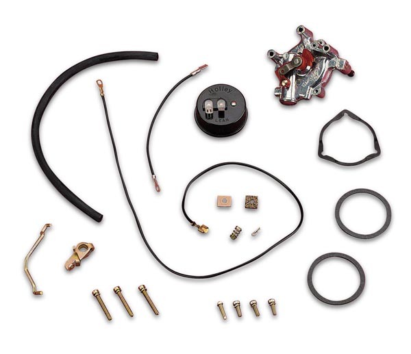 Holley Electric Choke Conversion Kits 45-223S Kits, Electronic Choke, Shiny Finish, 2300, 4160 Models, Kit thumbnail 2