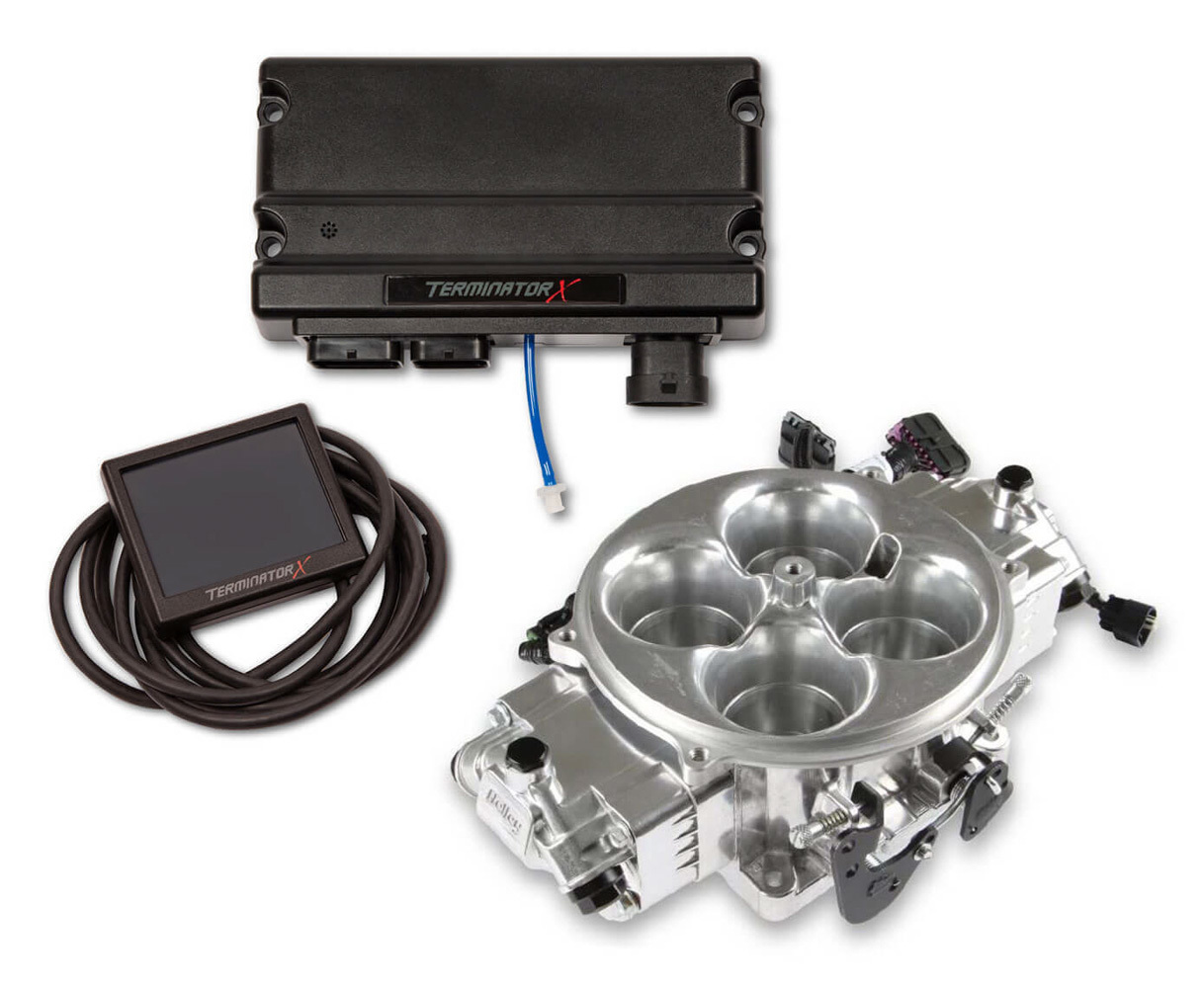 Holley 5501070 Fuel Injection Kit, Terminator X Stealth, Th