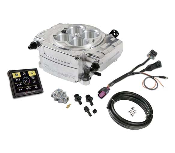 HOLLEY — HOLLEY Sniper-2 Upgrade Kit Polished w/Regulator