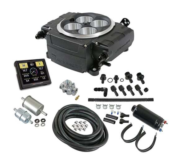 HOLLEY — HOLLEY Sniper 2 EFI Master Kit Black wo/PDM