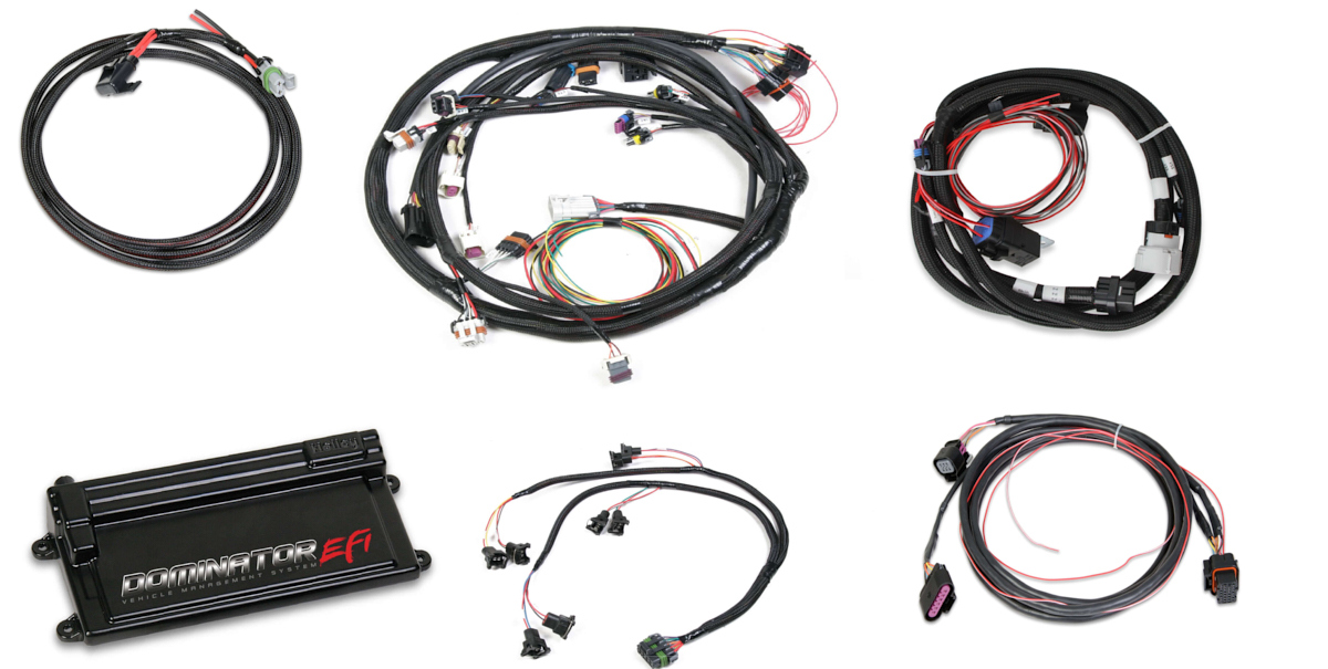 HOLLEY — HOLLEY Dominator EFI Kit - LS2 w/Trans Contr & DBW