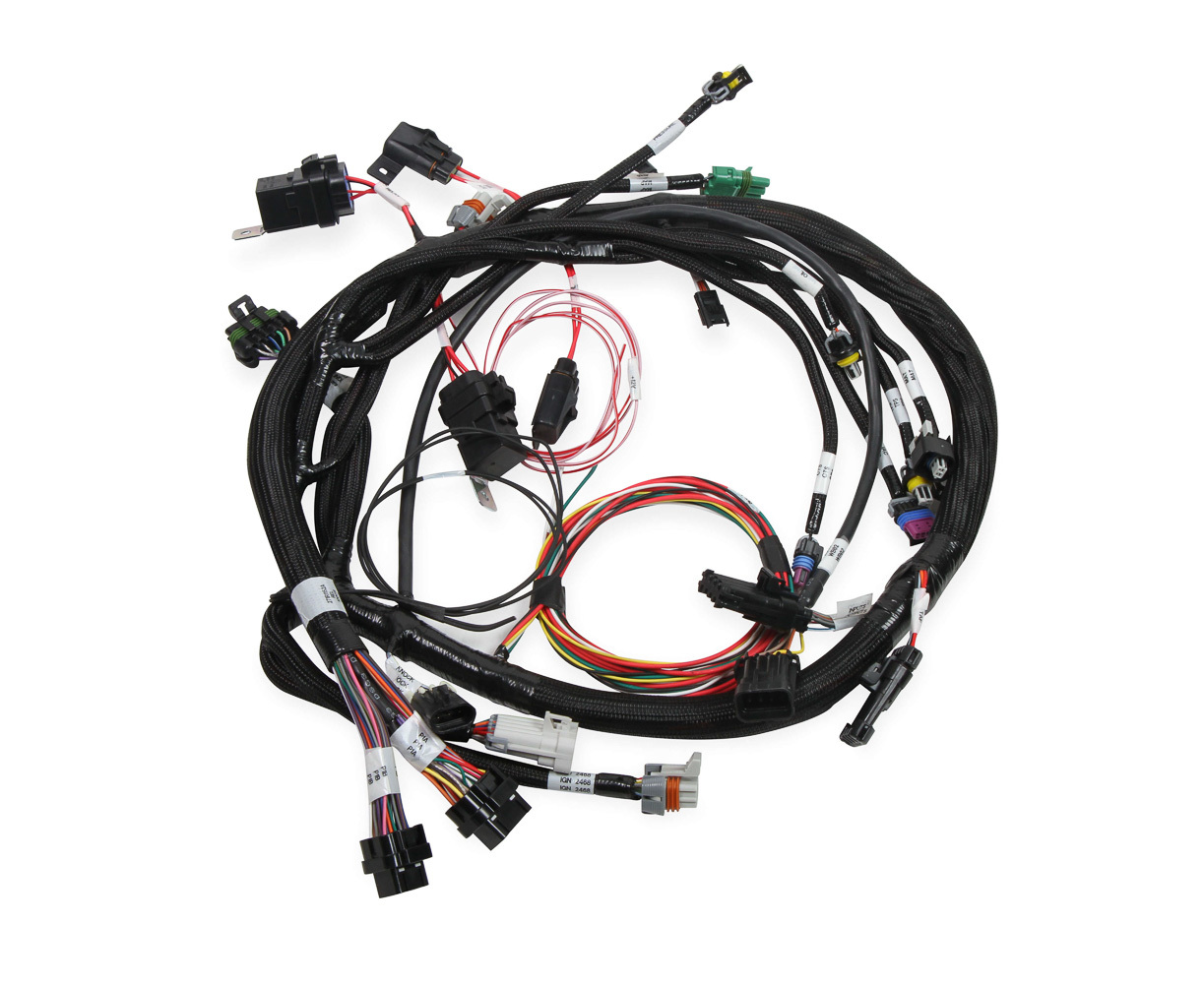 Holley 558-117 Ignition Wiring Harness, Coil-On-Plug Main Harness, Universal, Each