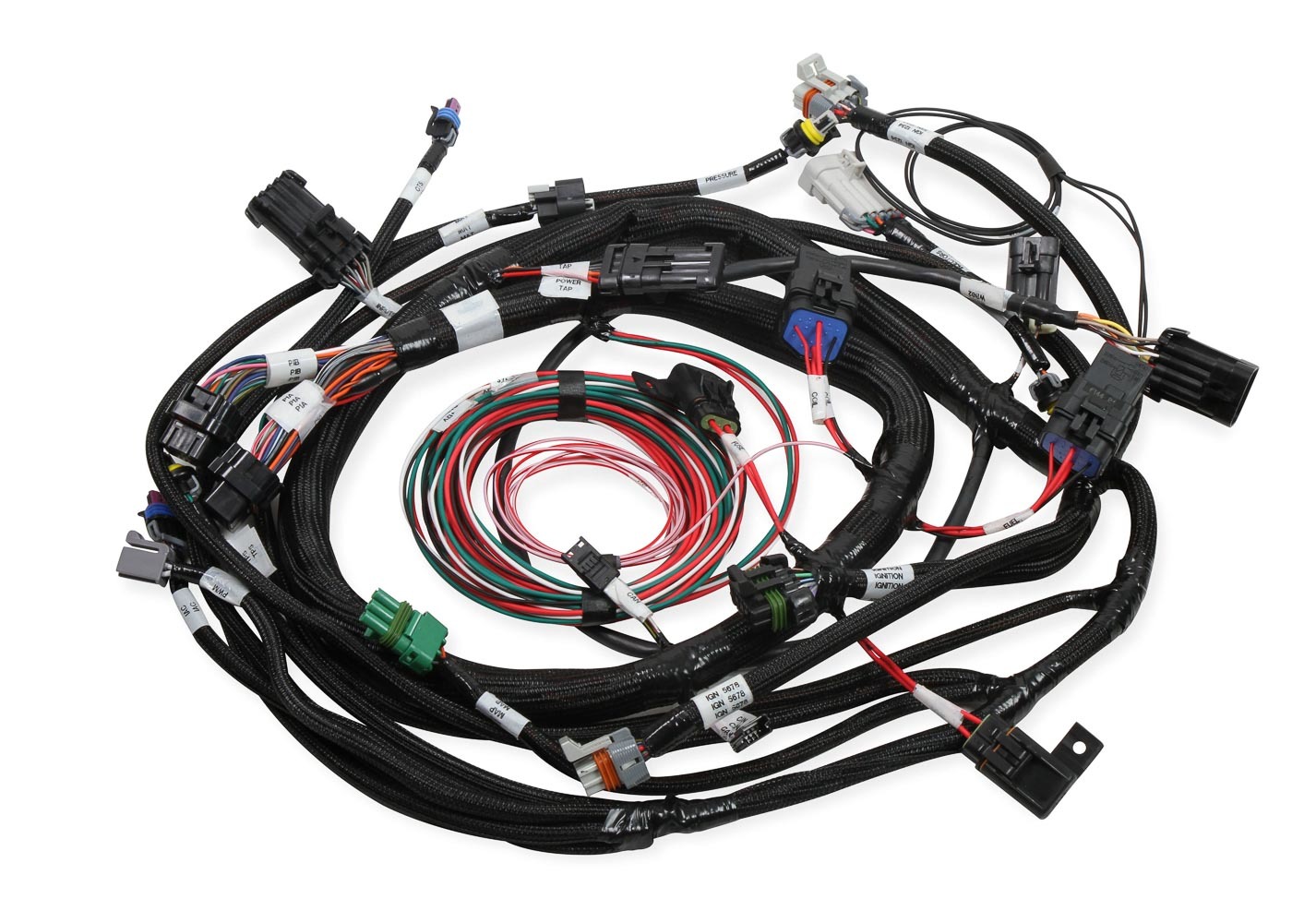 Holley 558-118 Ignition Wiring Harness, Coil-On-Plug Main Harness, Ford MPFI, Each