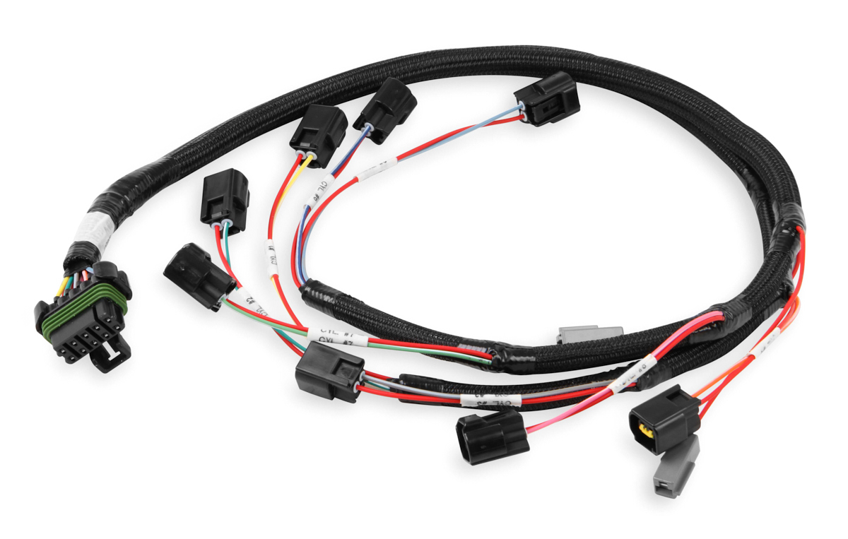 Holley 558-315 Ignition Wiring Harness, Coil-On-Plug Main Harness, Ford Modular, Each