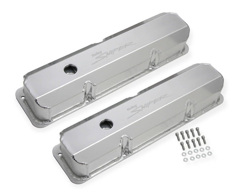 HOLLEY Sniper Fabricated Valve Covers  BBF FE Tall
