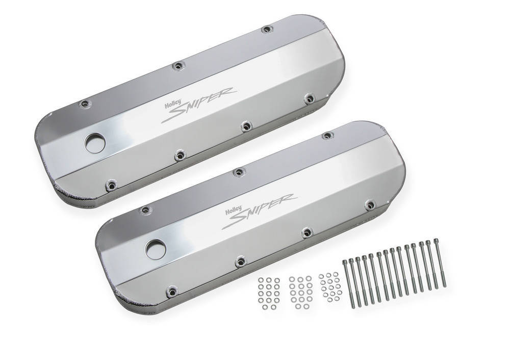 HOLLEY — HOLLEY Sniper Fabricated Valve Covers BBC Tall