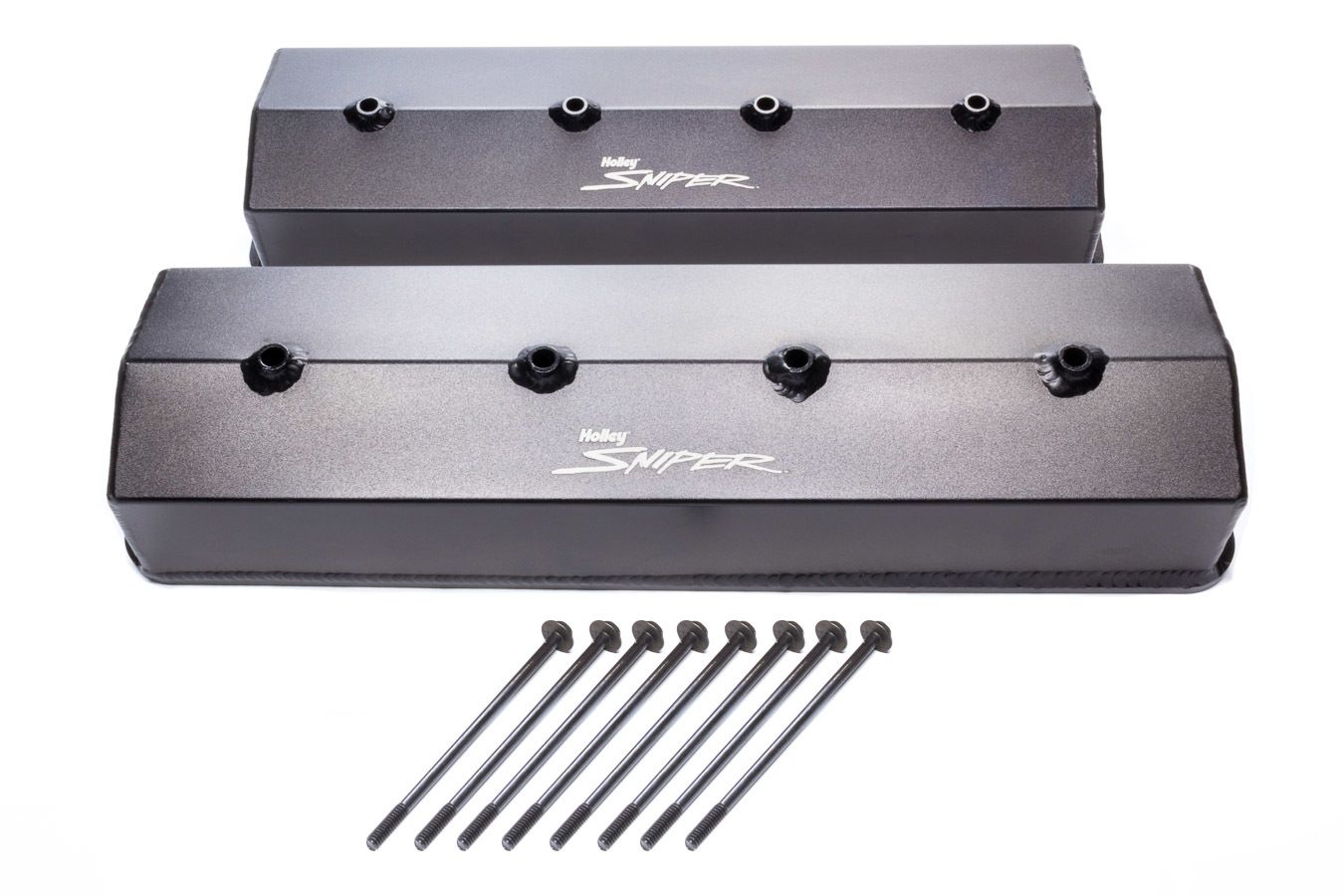 Holley Sniper Fabricated Valve Covers SBC Tall 8797 890009B HLY890009B