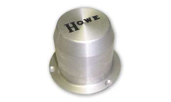 Howe Racing 20539 Wheel Hub Dust Cap, 5 x 4.75/5.00 in Bolt Pattern, Aluminum, Each