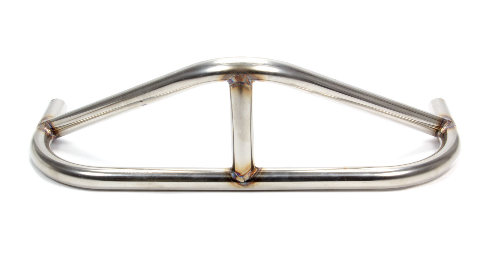 Hepfner Racing Products 8076-B Bumper, Stacked, Front, 1 in OD, Stainless, Natural, Sprint Car, Each