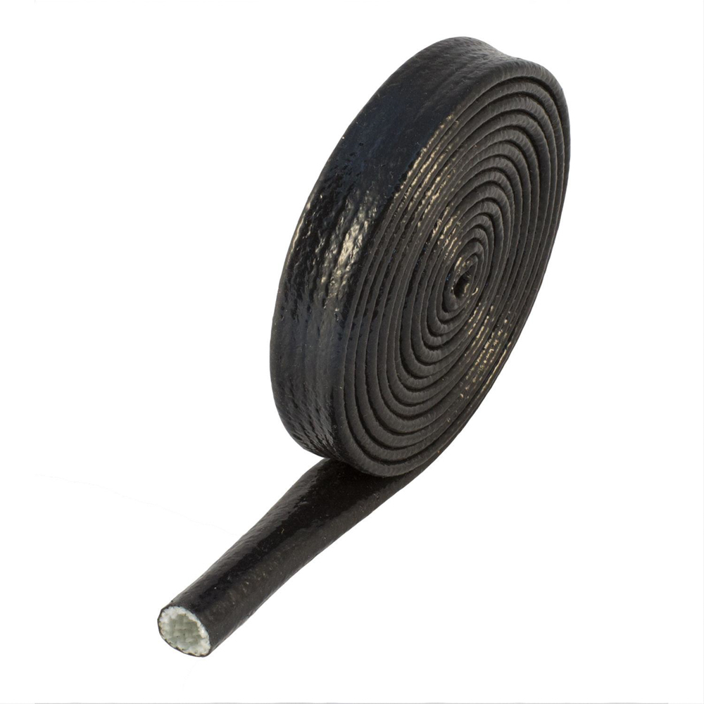 Heatshield Products Fire Shield Sleeves 210044 Heat Protection, Shield, 500 degrees F Maximum, Slip-on, Black, 0.750 in. Diameter, 36 in. Length, Each thumbnail 2