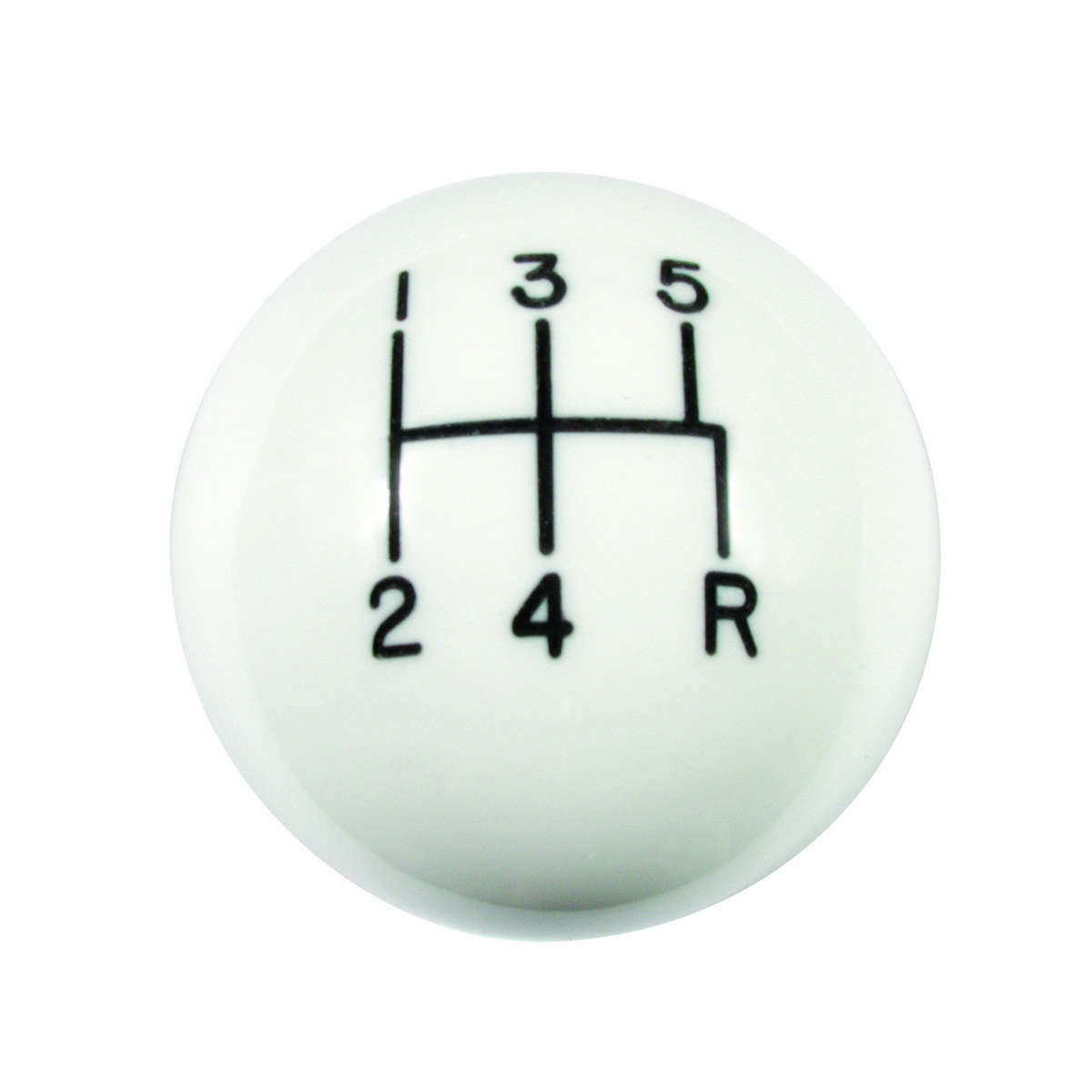HURST — HURST Mustang 5-Speed White Classic Shift Knob