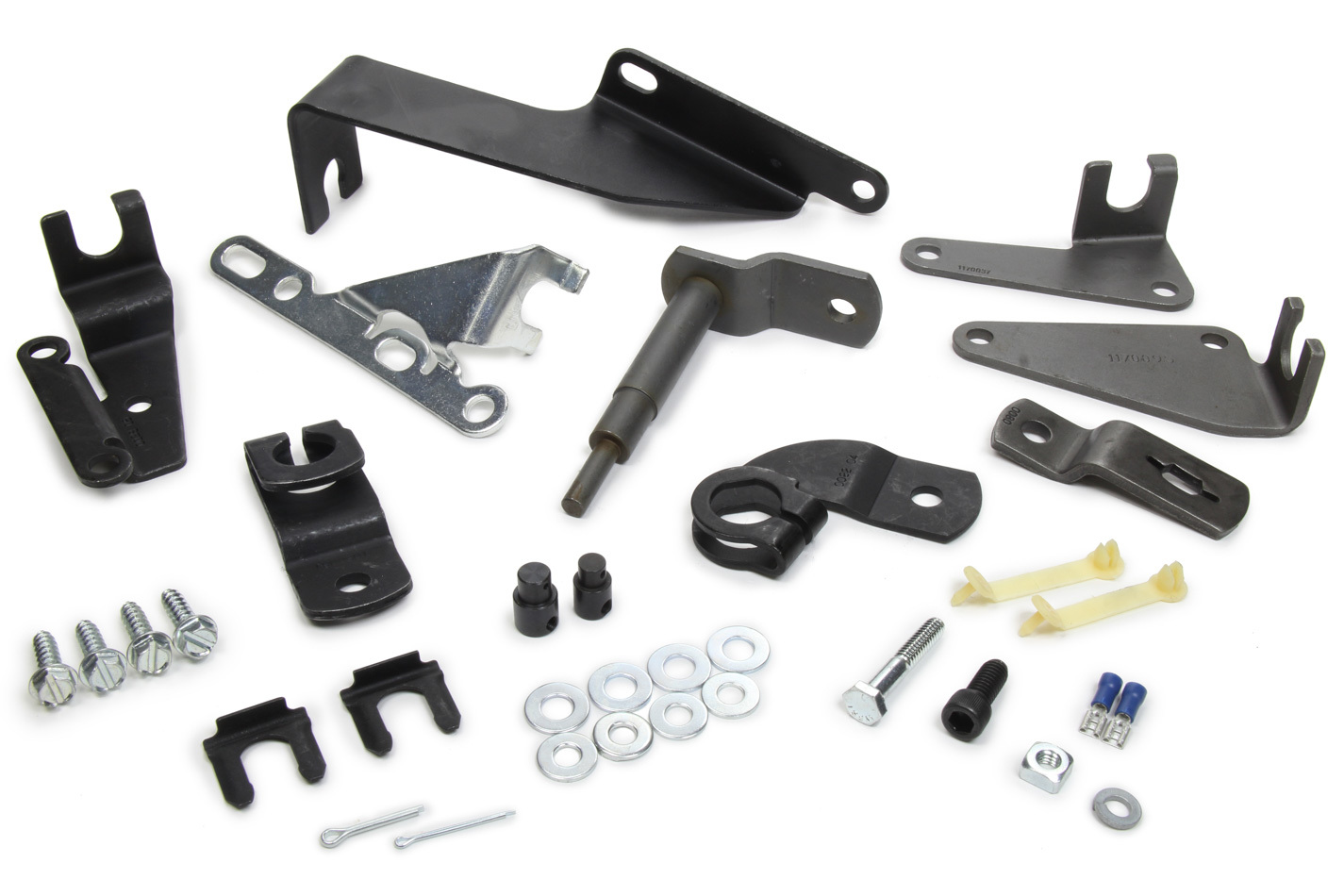 Hurst 373-0002 Shifter Installation Kit, Brackets / Hardware / Levers, Steel, Hurst Quarter Stick Shifter, Kit