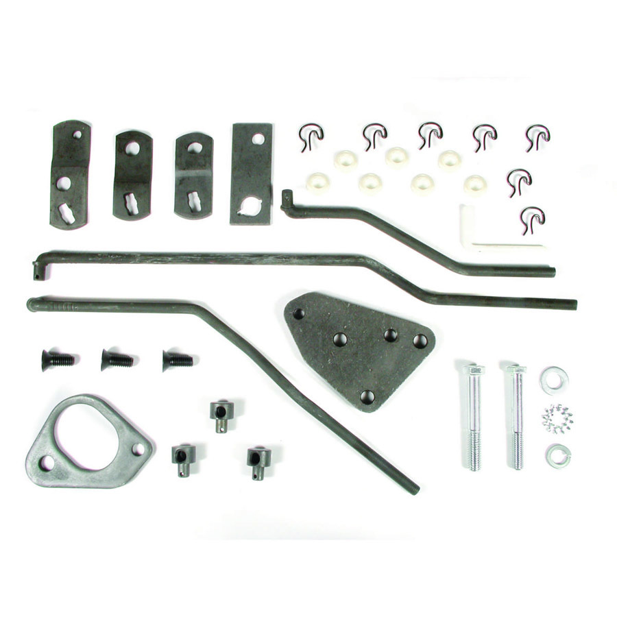 Hurst 373-7437 Shifter Installation Kit, Arms / Brackets / Hardware, Steel, Muncie, Hurst Competition / Plus, GM F-Body 1969, Kit