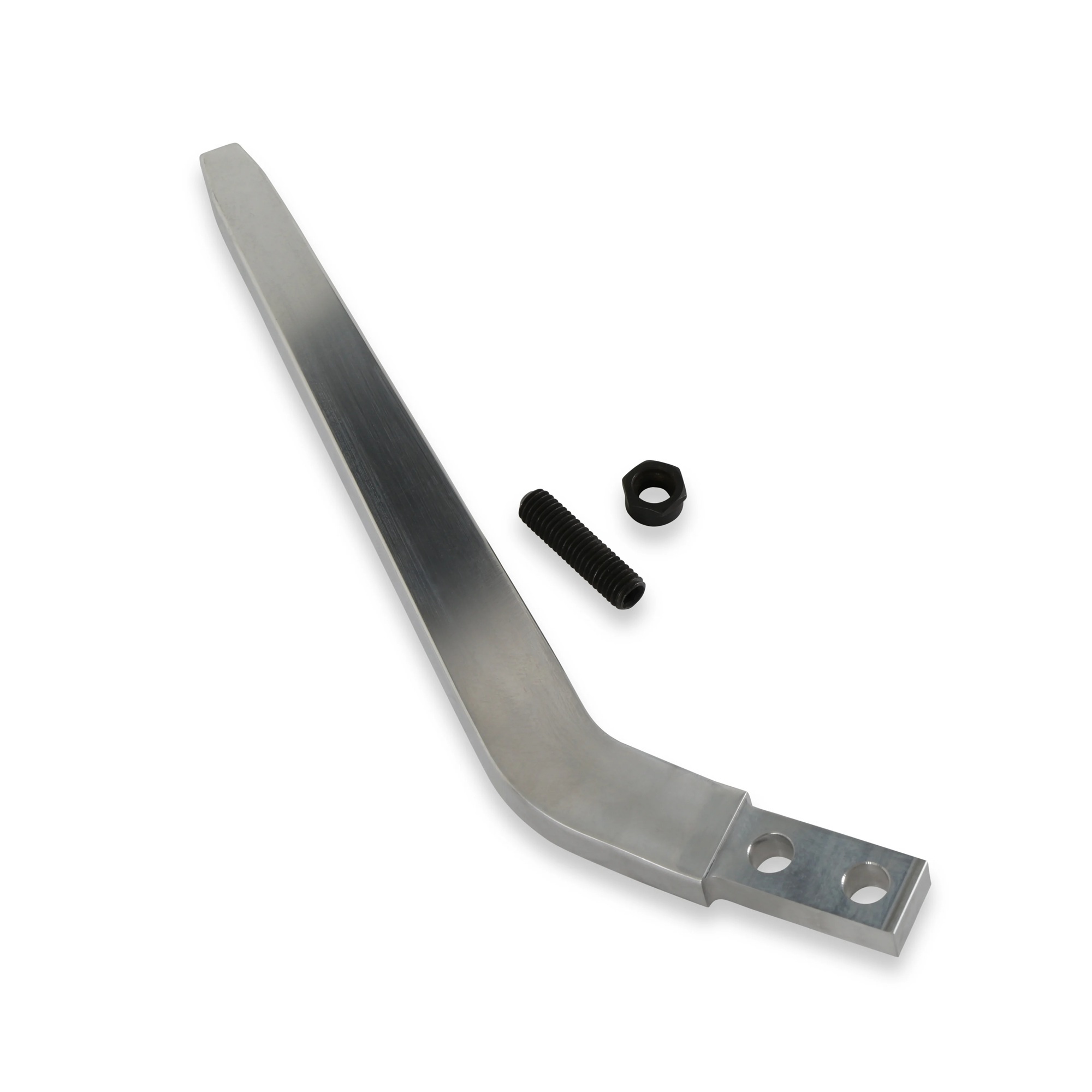 Hurst Billet Aluminum Shifter Sticks 53902HST Stick, Aluminum, Natural, Lay Back, 10.00 in. Length, 5.50 in. Layback, 3/8 in.-16 Threads, Universal, Each thumbnail 7