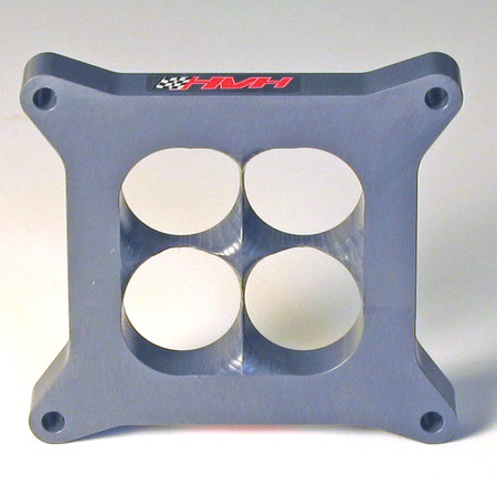 High Velocity Heads SS4150-1N Carburetor Spacer, Super Sucker, 1 in Thick, 4 Hole, Square Bore, Plastic, Each