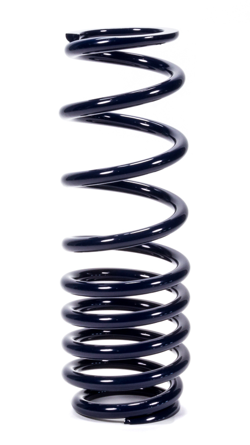 Hyperco 12B0175/350UHT Coil Spring, UHT Barrel, Coil-Over, 2.500 in ID, 12.000 in Length, 175-350 lb/in Spring Rate, Dual Rate, Steel, Blue Powder Coat, Each