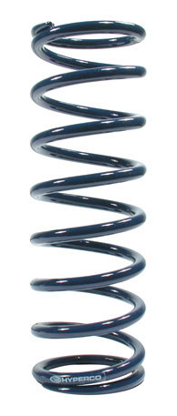Coil Spring - Coil-Over - 2.25 in ID - 8 in Length - 1000 lb/in Spring Rate - Steel - Blue Powder Coat - Each