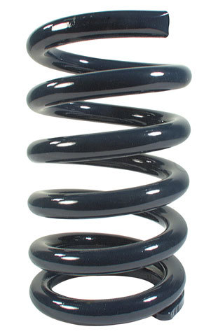 Hyperco 18Y0500 Coil Spring, Conventional, 5.0 in OD, 9.500 in Length, 500 lb/in Spring Rate, Front, Steel, Blue Powder Coat, Each