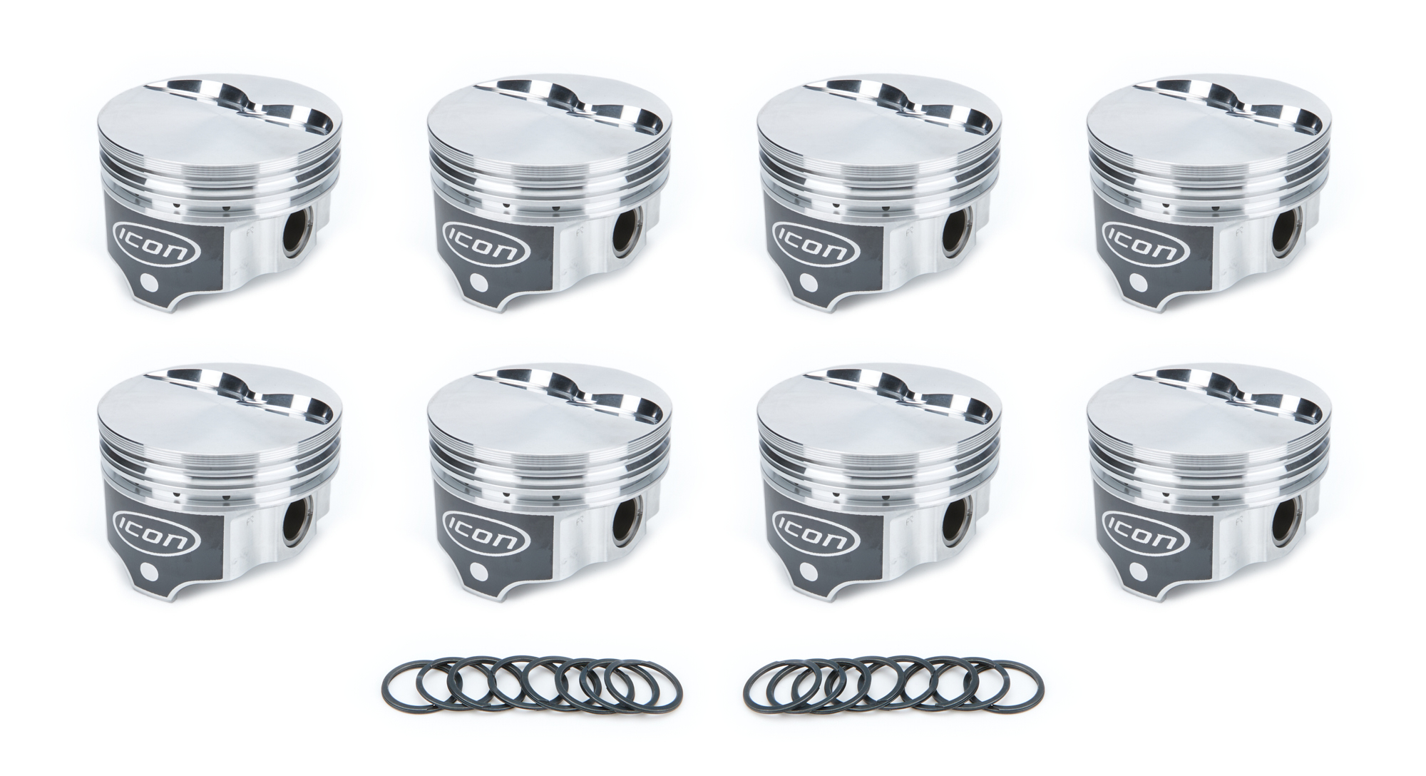 ICON PISTONS — ICON PISTONS SBM 360 FT Piston Set 4.060 Bore +5cc