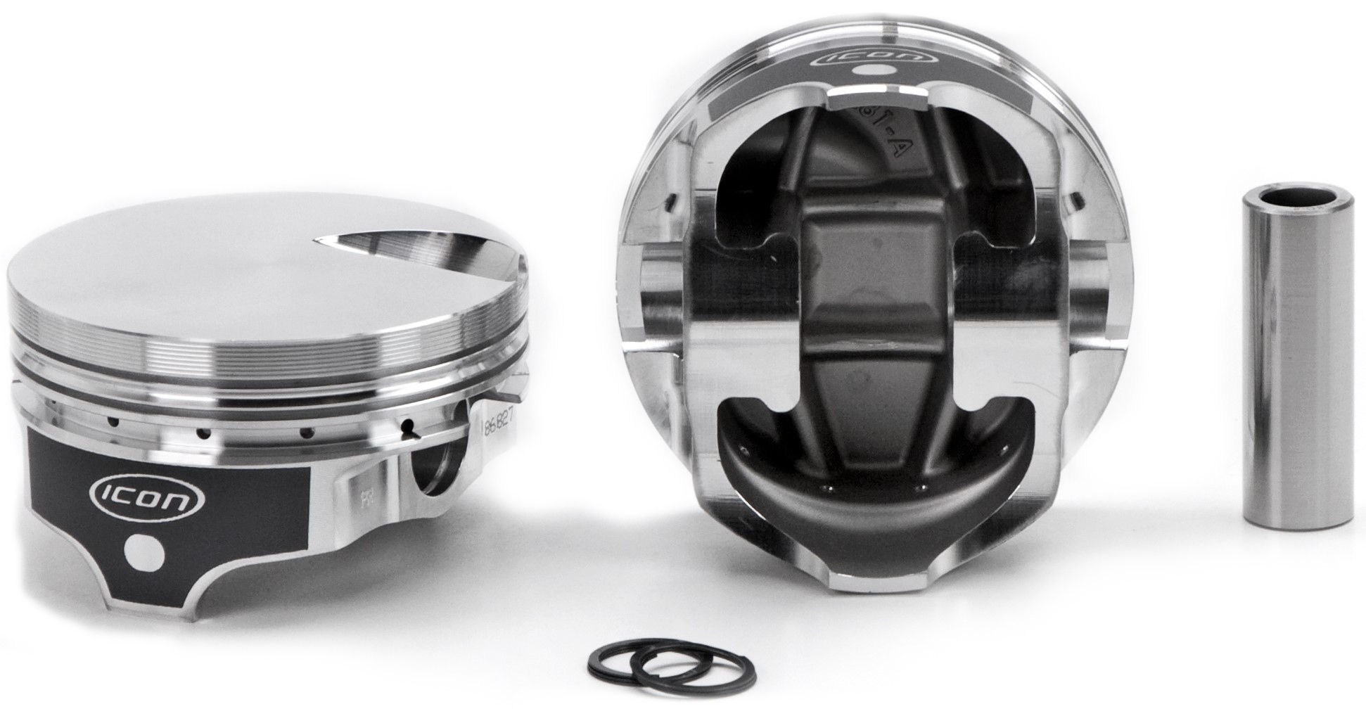 ICON PISTONS — ICON PISTONS BBC FT Forged Piston Set 4.310 Bore -3.0cc