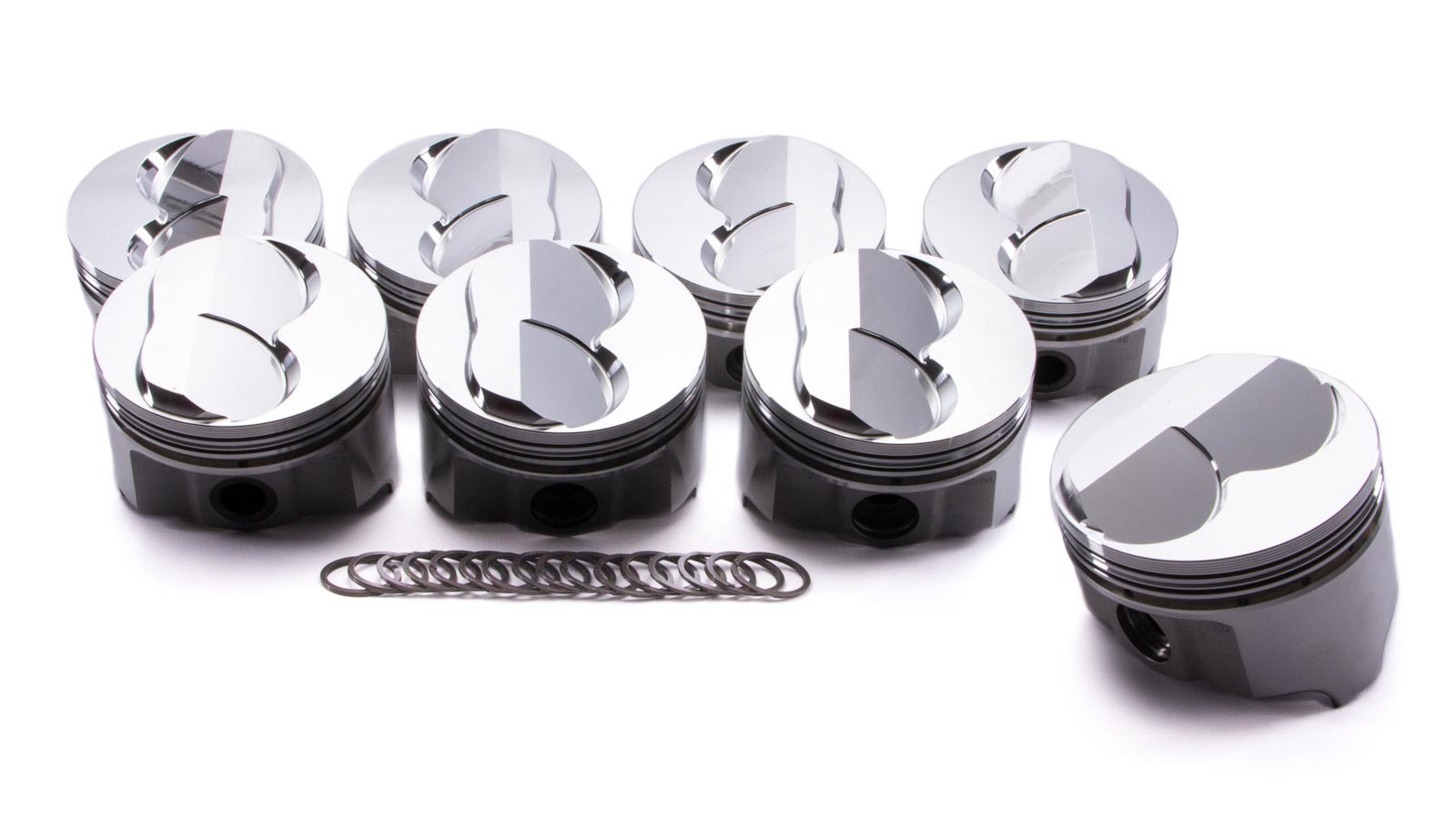 ICON PISTONS — ICON PISTONS SBC Forged Domed Piston Set 4.030 Bore