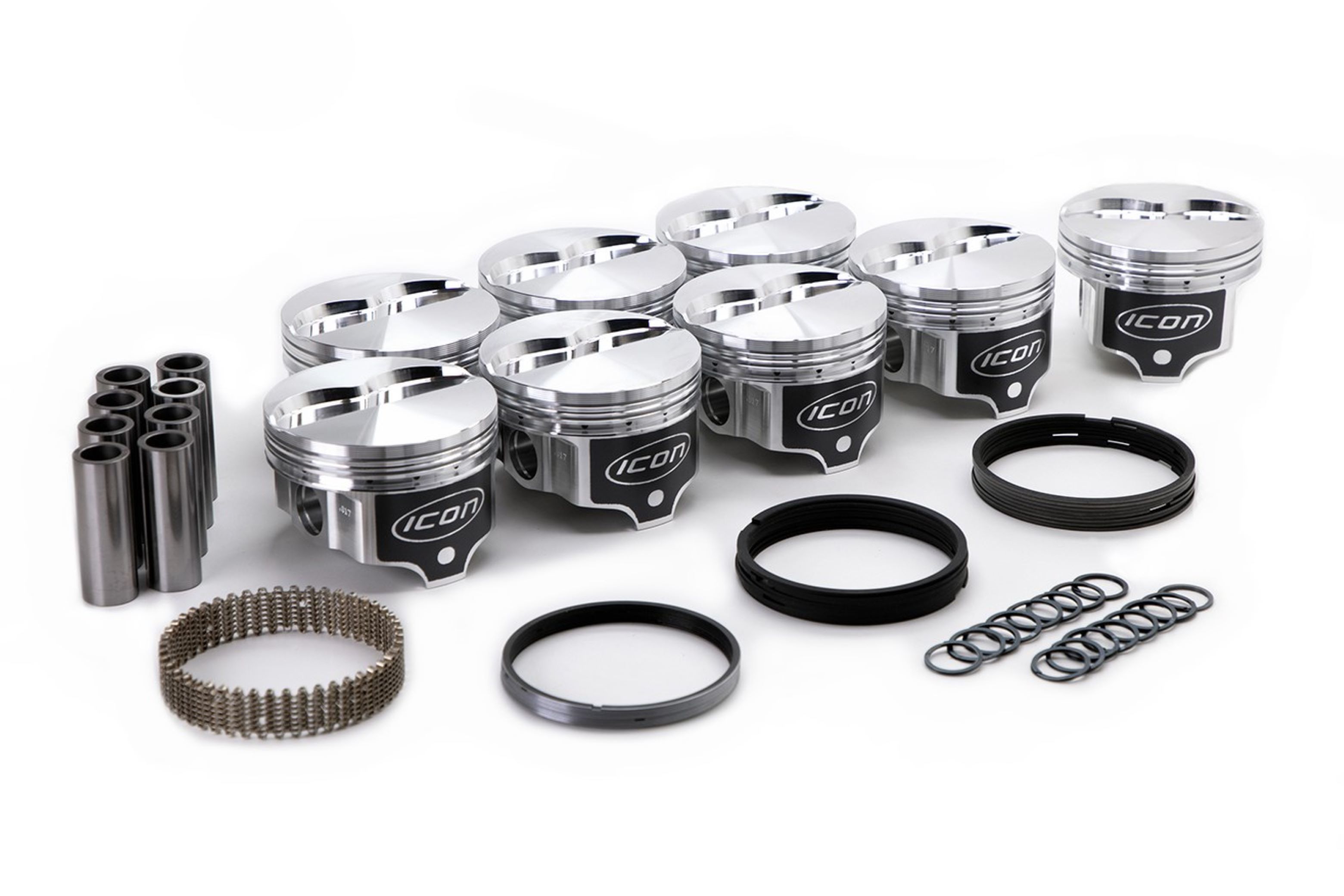 ICON PISTONS — ICON PISTONS BBF FE FT Piston Set 4.233 Bore -4.5cc