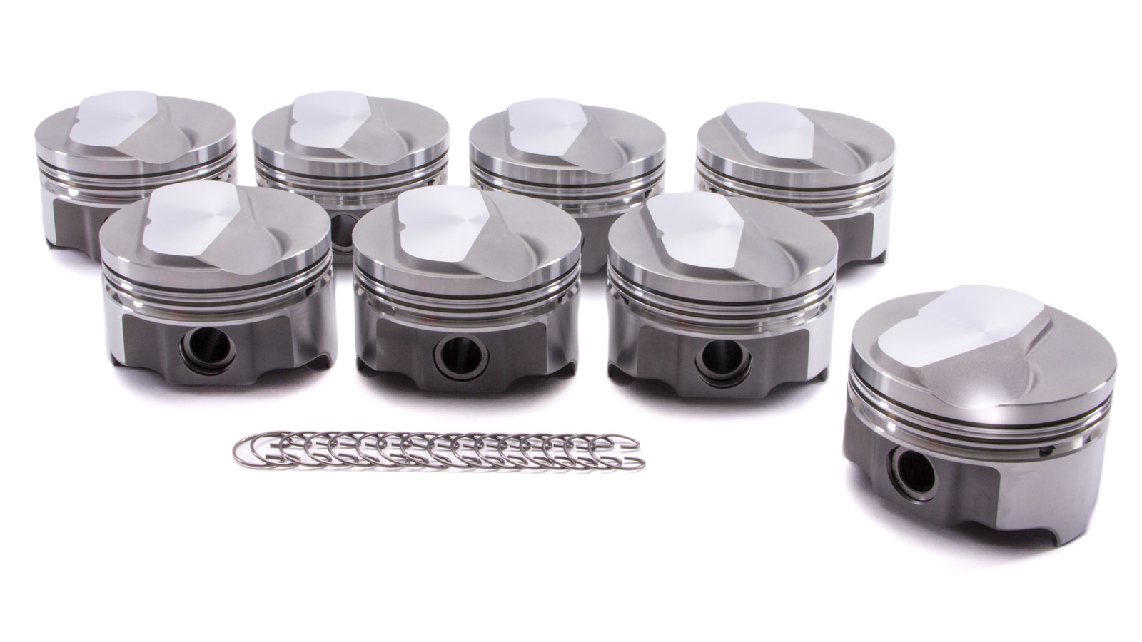 Icon Pistons IC9948.STD Piston, FHR, Forged, 4.125 in Bore, 5/64 in x 5/64 in x 3/16 in Ring Grooves, Plus 17.00 cc, Big Block Chevy, Set of 8