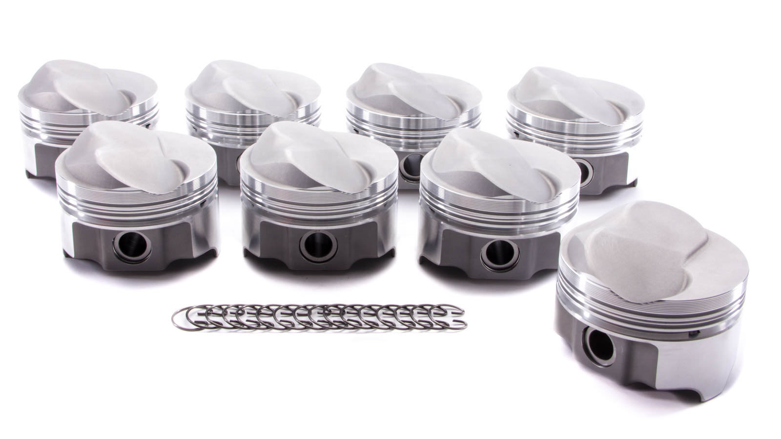 Icon Pistons IC9949.030 Piston, FHR Forged, Forged, 4.155 in Bore, 5/64 x 5/64 x 3/16 in Ring Grooves, Plus 41.00 cc, Big Block Chevy, Set of 8