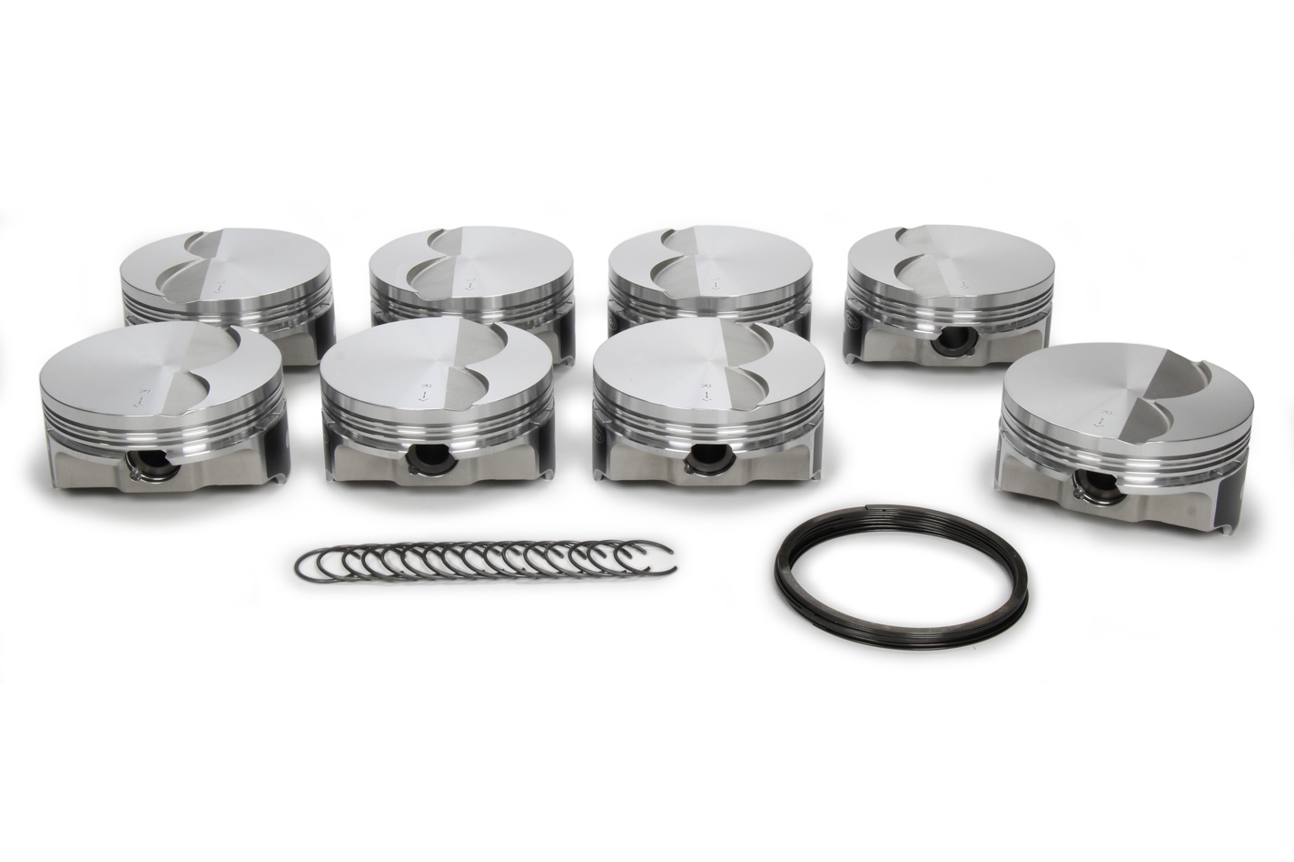 Icon Pistons IC9991C.020 Piston, FHR, Forged, 4.020 in Bore, 1.5 x 1.5 x 3.0 mm Ring Groove, Minus 3.30 cc, GM LS-Series, Set of 8