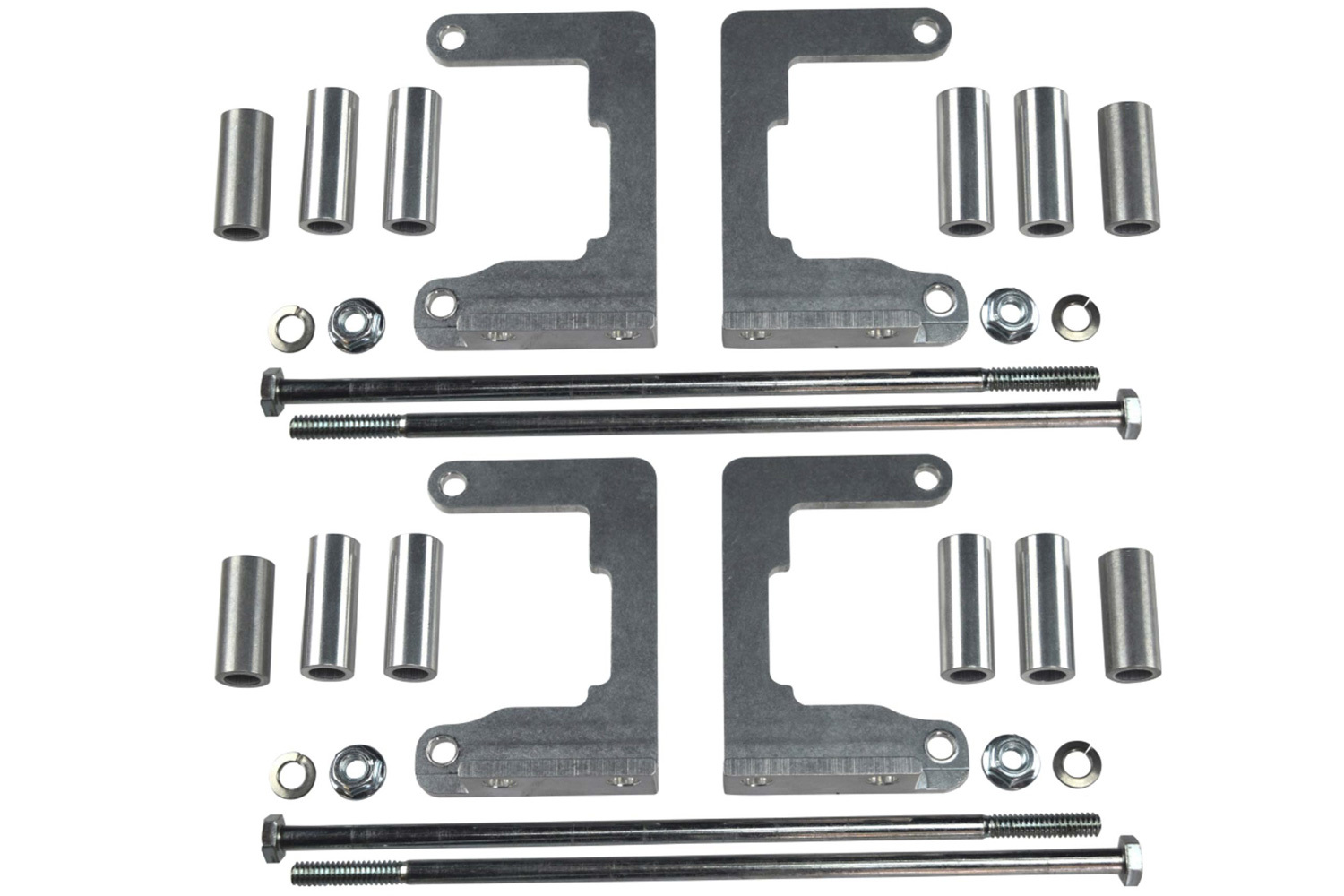 ICT Billet 551588 Ignition Coil Bracket, Coil Pack Style, Coil Mount Hardware Included, Aluminum, Natural, GM LS-Series, Kit