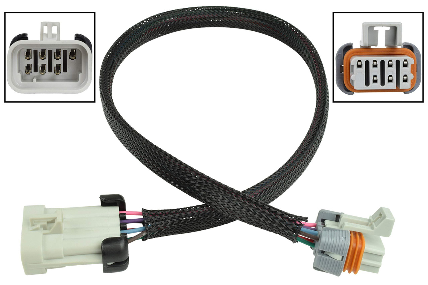 ICT Billet WEC0I30 Ignition Wiring Harness, Coil Wire, 24 in Extension, GM LS-Series, Each