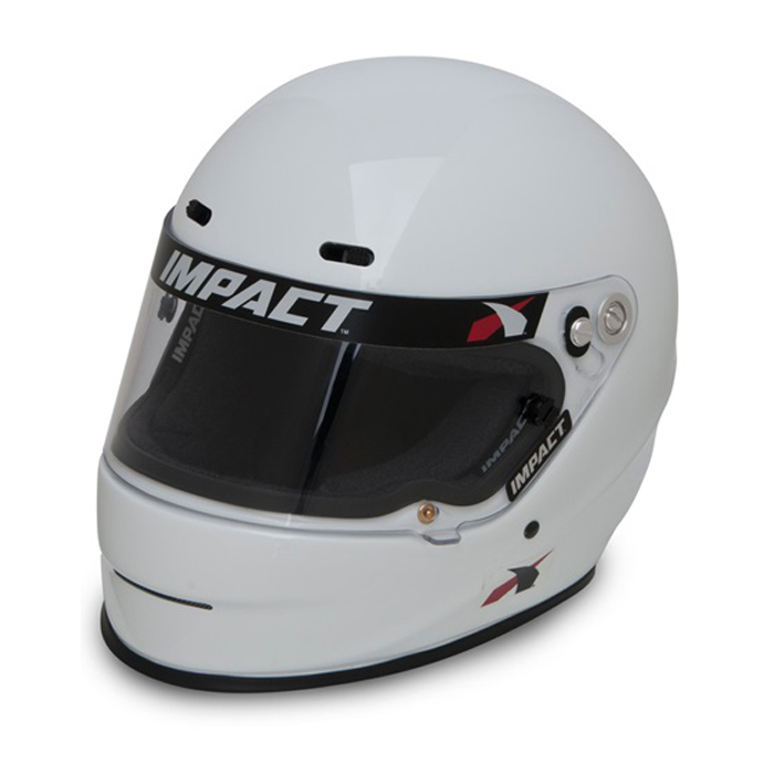 Helmet - 1320 - Full Face - Snell SA2020 - Head and Neck Support Ready - White - Medium - Each