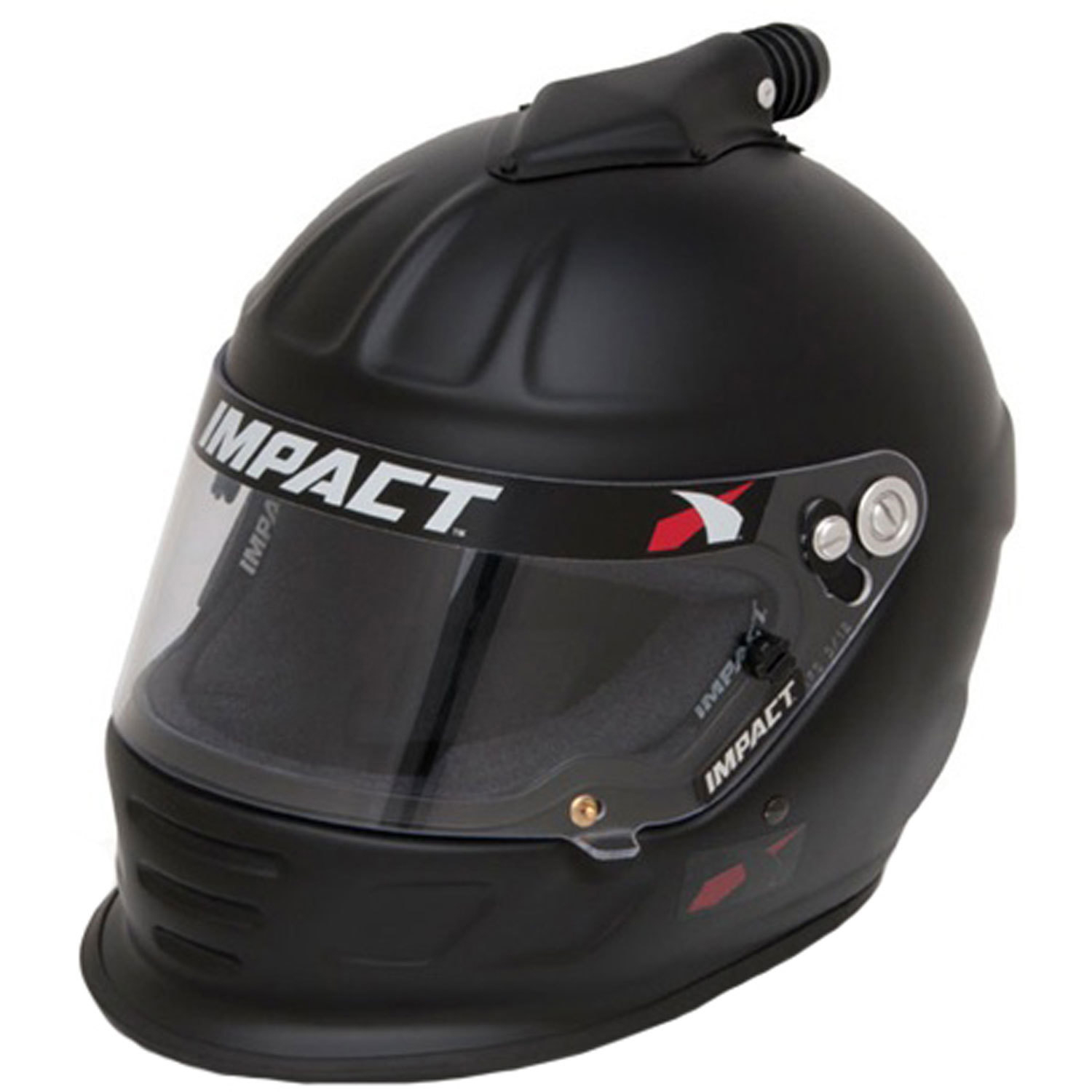 Helmet - Air Draft - Full Face - Snell SA2020 - Head and Neck Support Ready - Flat Black - Large - Each