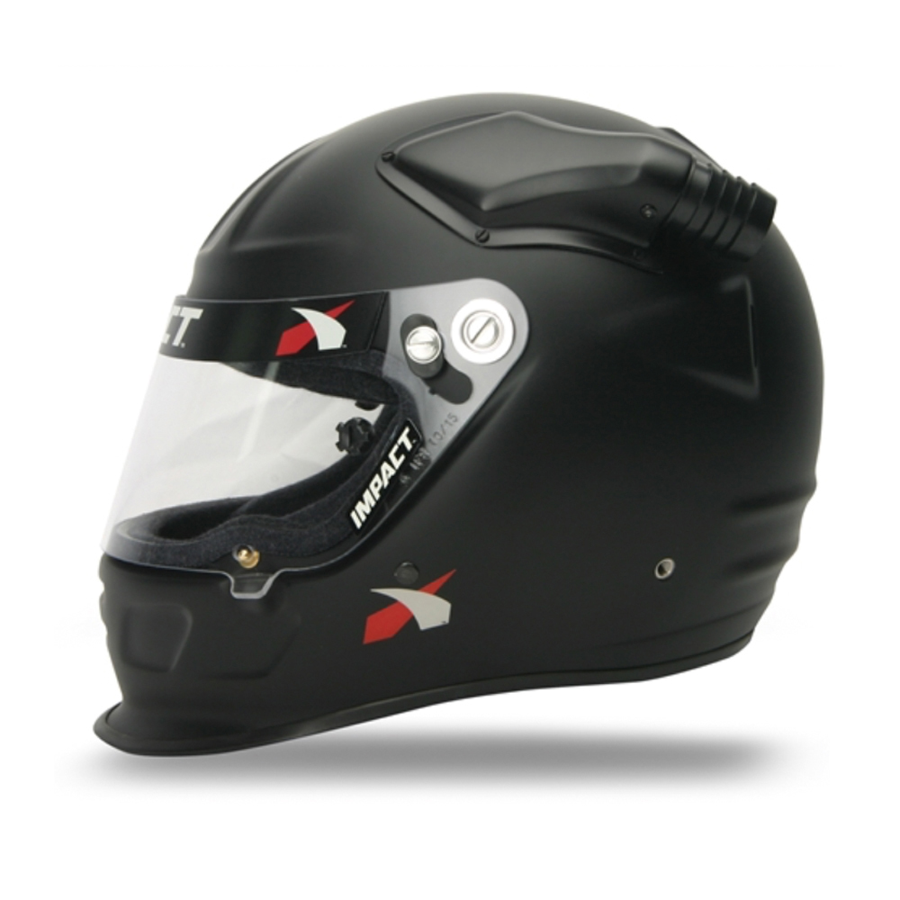 Helmet - Air Draft OS 20 - Full Face - Snell SA2020 - Head and Neck Support Ready - Flat Black - Large - Each