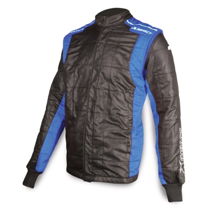 Impact 22519706 - Jacket, Driving, Racer2020, SFI 3.2A/5, Multiple Layer, Nomex, Black / Blue, 2X-Large, Each
