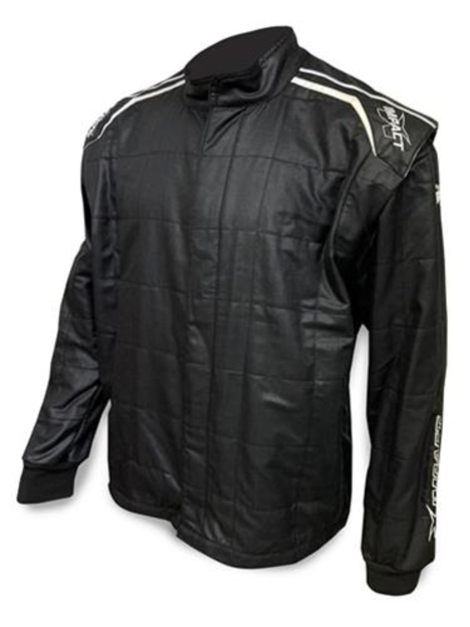 Driving Jacket - Racer 2.0 - SFI 3.2A/5 - 2 Layer - Nomex - Black - Medium - Each