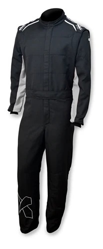 IMPACT RACING — IMPACT RACING Suit Axis 2.4 1pc XX- Large Black / Gray