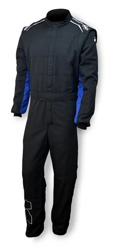 IMPACT RACING — IMPACT RACING Suit Axis 2.4 1pc XXX- Large Black/Blue