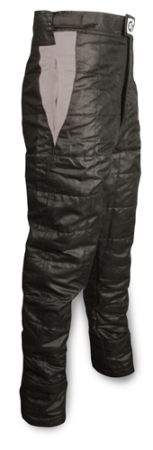 Driving Pants - Racer 2.0 - SFI 3.2A/5 - 2 Layer - Nomex - Black / Gray - X-Large - Each