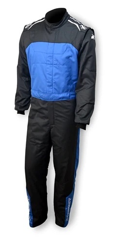 IMPACT RACING — IMPACT RACING Suit Racer 2.4 1pc Small Black/Blue
