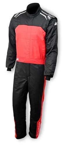 IMPACT RACING — IMPACT RACING Suit Racer 2.4 1pc X-Large Black/Red