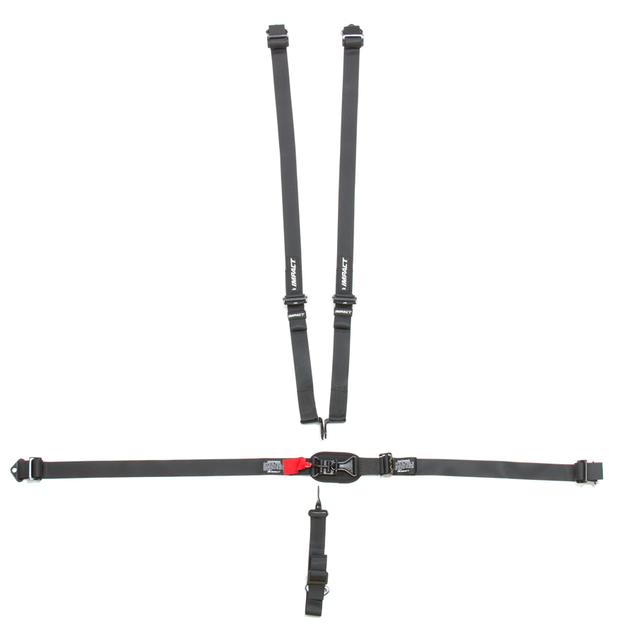 IMPACT RACING — IMPACT RACING 5pt 2in Harness L/L P/D Ind Shld Fixed Right Lap