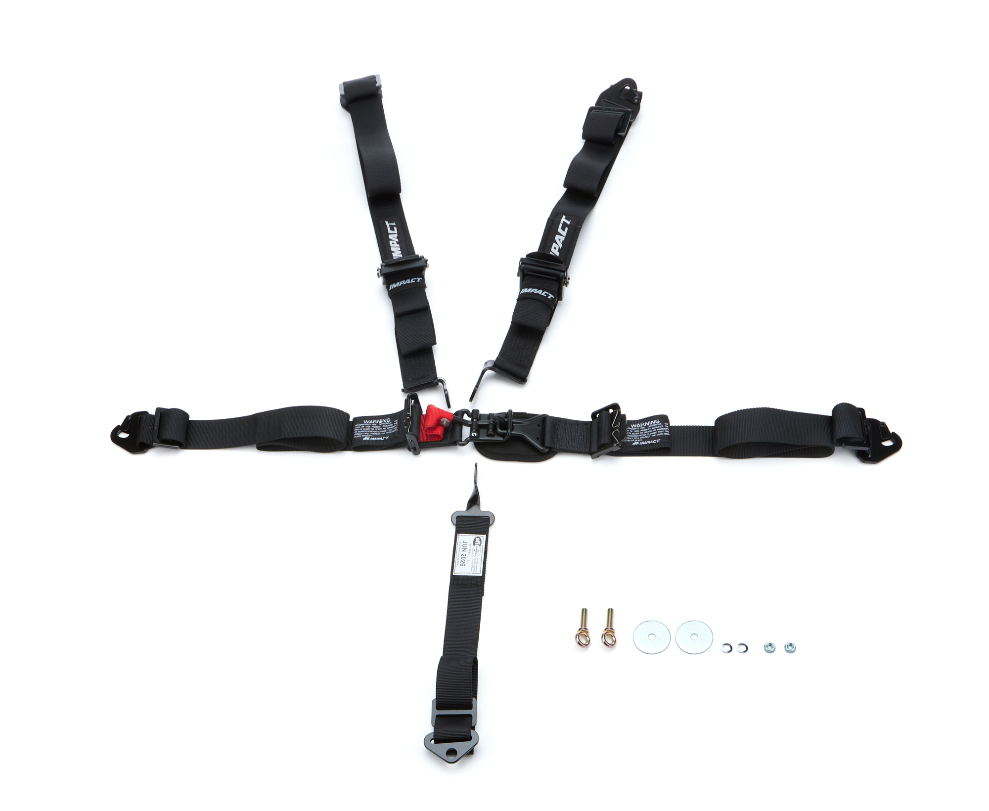 IMPACT RACING — IMPACT RACING Restraint 5-PT L/L 2in P/DBoth Lap Ind Shldr