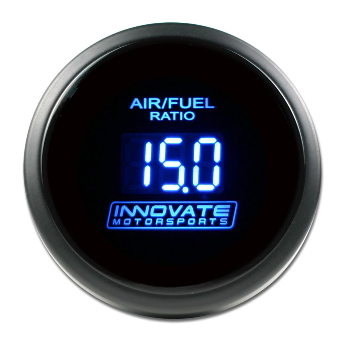 Innovate Motorsports 37930 Air-Fuel Ratio Gauge, DB, Wideband, 8:1-18:1 AFR, Electric, Digital, 2-1/16 in Diameter, Black Face Blue LED, Gauge Only, Each