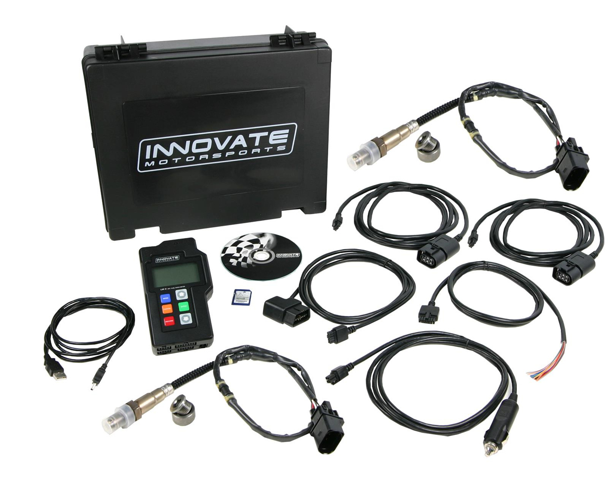 Innovate Motorsports 38070 Data Logger, LM-2, Wideband Controller, Dual O2 Sensors, Hand Held, Digital, OBD-II Scanner, Universal, Kit